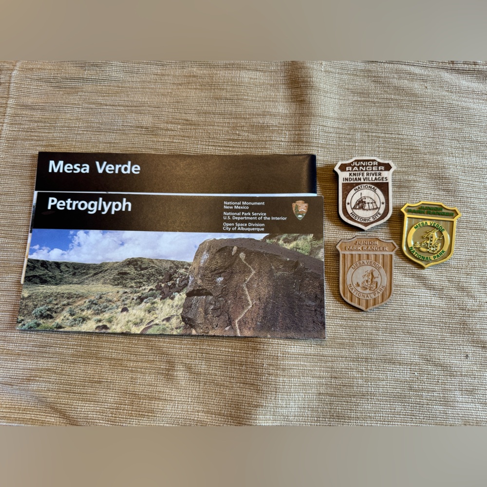 Unigrids  and Junior Ranger badges from Indigenous focused National Park sites
